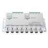 8CH Passive Video Balun CCTV Balun Transmitter Receiver Kit (Silver)