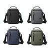 WEPOWER Men Shoulder Casual Holding Messenger Bags, Style: Small Blue