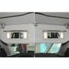 For Peugeot 308 2010-2022 Left-hand Drive Car Sun Visor Makeup Mirror Cover 98177070(White)