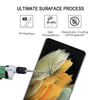 For Samsung Galaxy S21 Ultra 5G 3D Curved Edge Full Screen Tempered Glass Film(Black)
