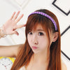 10 PCS Wig Twist Braid Jewelry Headband Hair Buckle(Purple)