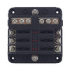 6 Way Fuse Block with 24pcs Fuses and 12pcs Terminals