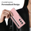 For Samsung Galaxy Z Fold6 Integrated PC + PU Phone Case with Pen / Pen Box(Pink)