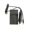 Digital Camera Battery Charger for Samsung SLB-10A, SLB-11A(Black)