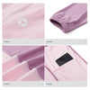 UPF40+ Men and Women Summer High Elasticity Ice Silk Sunscreen Clothing Sports Coat, Size:XXXXL(Pink-Female)