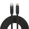 5m CAT6 Ultra-thin Flat Ethernet Network LAN Cable, Patch Lead RJ45(Black)