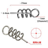 20 in 1 Luya Accessories Spring Pin For Lock Pin Soft Bait, Size:3.5CM