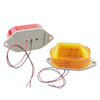 AC220V Led Mini Strobe Signal Warning Light Silent Warning Light(Red)