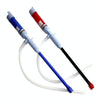 58cm Short Electric Oil Pump Oil Pipe Automotive Supplies Water Pump Oiler(Blue)