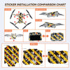 For DJI Mini 3 Pro Remote Control Body Sticker ,Spec: RC-N1 Without Screen(Camouflage)