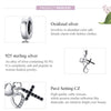 S925 Sterling Silver Infinity Symbol Cross Pendant DIY Bracelet Necklace Accessories
