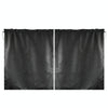 2 PCS 69 x 82cm Automobile Front And Rear Partition Curtain Business Car Air Conditioning Privacy Curtain(black)