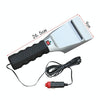 12V Multifunctional Heated Car Snow Shovel Winter Snow Removal Tools(Black+Silver)