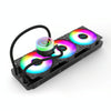EVESKY  Water Cooler Cpu Fan RGB Fan Liquid Heatsink Integrated Radiator, Spec: 360mm