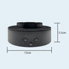 Intelligent Electric Roundabout 360 Degree Rotating Disc Table Live Shooting Video Props(Black)