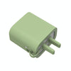 For Apple Series 18W&20W AC01 Charger Silicone Protective Cover(Matcha Green)