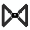 Smart Posture Corrector Adult Child Intelligent Posture Reminder Posture Trainer(Black)
