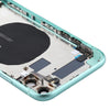 iPhone 11 Green Back Cover Assembly with Side Keys & Wireless Charging