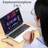 JINGHUA N800 Drive Free Sound Card Computer To Docking Station With Audio Interface, Interface: USB