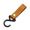 Outdoor Camping Tent PU Leather Multifunctional Storage Hook(Brown)