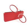 Mini Clip Nose Style Presbyopic Glasses without Temples, Positive Diopters:+1.00(Red)