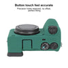 For Sony ILCE-6700 / A6700 Litchi Texture Soft Silicone Protective Case(Green)