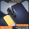 For Samsung Galaxy A15 5G IMAK High Definition Integrated Rear Camera Glass Lens Film, Black Eye Design