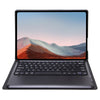 SF128 Tree Texture Bluetooth Keyboard Leather Tablet Case For Microsoft Surface Pro 8(Black)