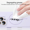 For iPhone 12 AG Fine Hole Liquid Silicone MagSafe Magnetic Phone Case(Dark Purple)