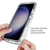 For Samsung Galaxy S24 FE 5G Shockproof Clear Gradient PC + TPU Phone Case(Transparent)