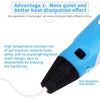 Hand-held 3D Printing Pen, EU Plug(Yellow)