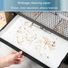 100 Bird Cage Liners 36cm Round Disposable Absorbent