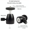 Q39 360 Degree Rotating Ball Tripod Projector Shooting Heads Accessories Cell Phone DSLR Camera Heads(1/4 Thread)