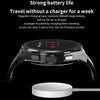 BM01 1.45 inch Steel Band IP68 Waterproof Smart Watch Support Bluetooth Call / NFC(Silver)