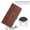 For Samsung Galaxy S25+ 5G Cowhide Texture Stitching Leather Phone Case(Coffee)