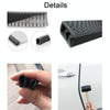 5m U-shaped Non-stick Car Rubber Seal Bumper(Black)