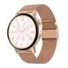 DT3 Mini 1.19 inch Steel Watchband Color Screen Smart Watch(Gold)