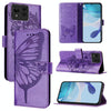 For Asus Zenfone 11 Ultra Embossed Butterfly Leather Phone Case(Purple)