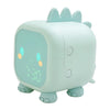 Dinosaur Kids Alarm Clock Electronic Clock Multifunctional Chime Small Alarm Clock(Green)
