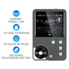 With 128GB TF Card HIFI Lossless DSD256 Music Player Sports MP3(Silver Gray)