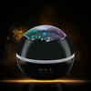 Small Ball USB Rotating Starry Sky Ocean Projector Night Light(Pink)