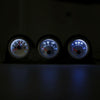52mm 3 in 1 12V Car Combined Meter Tachometer + Water Temp Gauge + Oil Press Gauge with Bracket