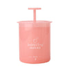 Facial Cleanser Foaming Maker Bubbler Cup Travel Portable Manual Foaming Bottle, Color: Small Pink