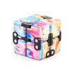 3 PCS Intellectual Decompression Unlimited Folding Magic Cubes(Pink)