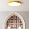 Macaron LED Round Ceiling Lamp, White Light, Size:30cm(Gold)