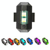 M1 Motorcycle Bicycle Aircraft Explosion Lights Cruise Flashing Anti-Rear-End Collision Light(7 Colors)