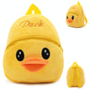 Kids Cartoon Backpack Kindergarten Children Cute School Bag Baby Girls Schoolbag(Duck)