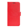 For Samsung Galaxy S25+ 5G R64 Texture Horizontal Flip Leather Phone Case(Red)