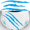 D-865 Claw Scratches Pattern Car Modified Decorative Sticker(Blue)