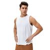 Summer Loose Breathable Fitness Quick-Drying Sleeveless Vest, Size: XL(White)